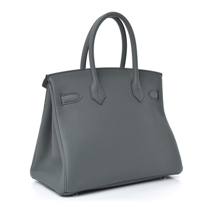 Hermes Togo Birkin 30 Vert Amande 4 of 16