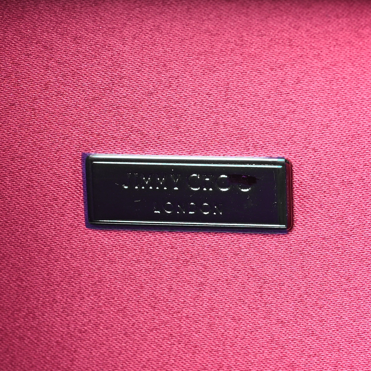 Jimmy Choo Coarse Glitter Clutch Pink 6 of 10