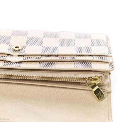 Louis Vuitton Damier Azur Sarah Wallet 8 of 18