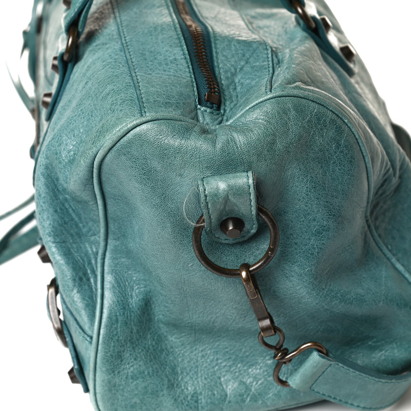 Chevre Classic Hardware Twiggy Aquamarine