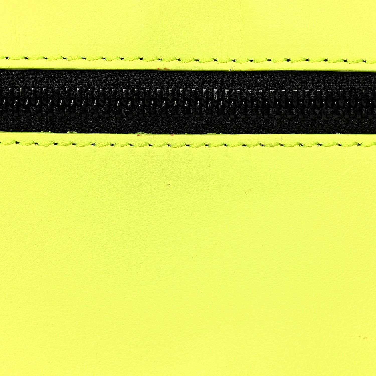 Off-White Calfskin Embossed Leg Pouch Fluo Yellow 6 of 12