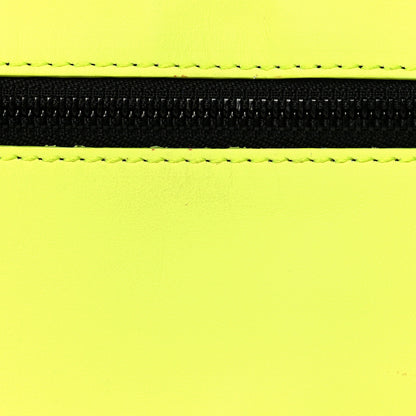 Off-White Calfskin Embossed Leg Pouch Fluo Yellow 6 of 12