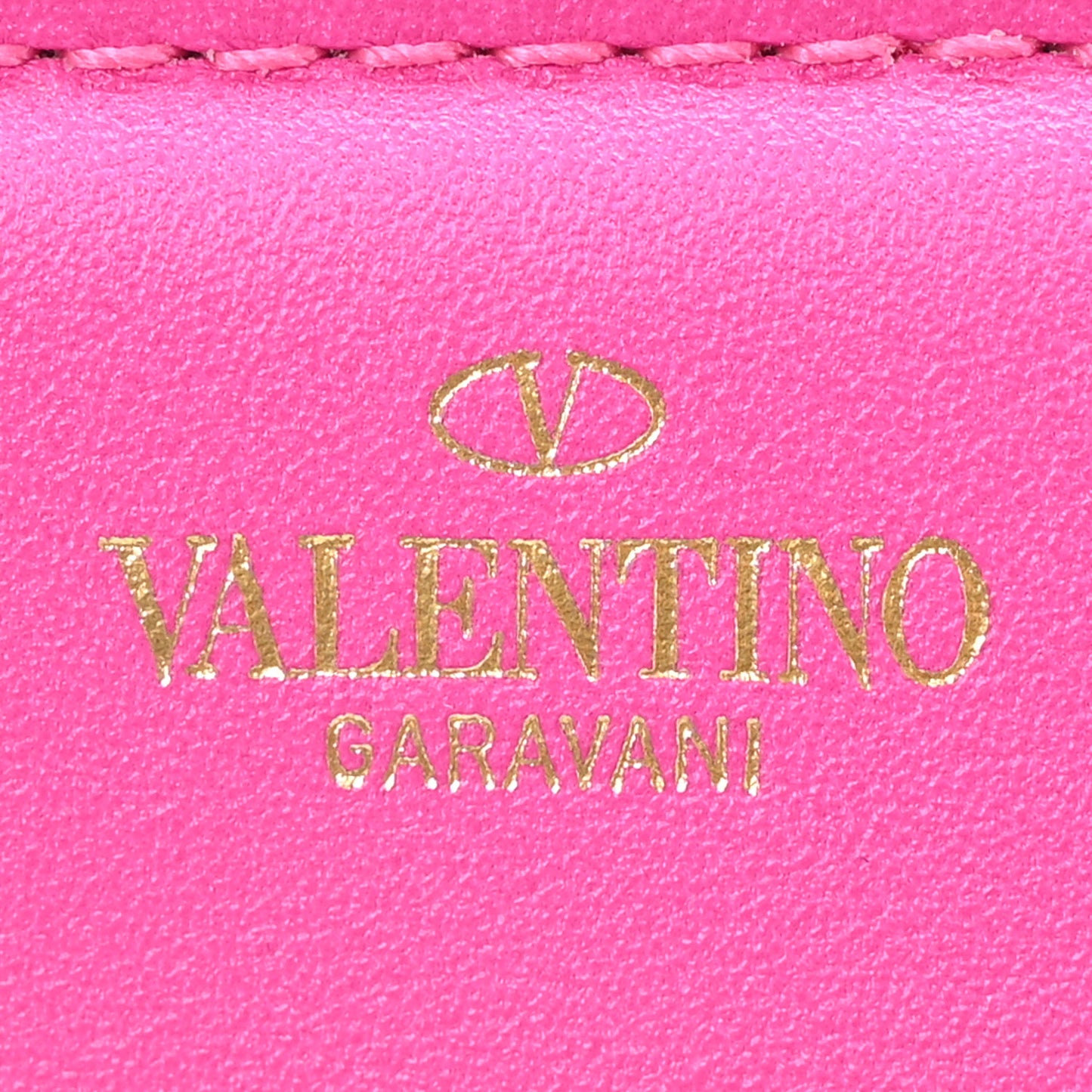 Calfskin Vlogo Loco Shoulder Bag Pink PP