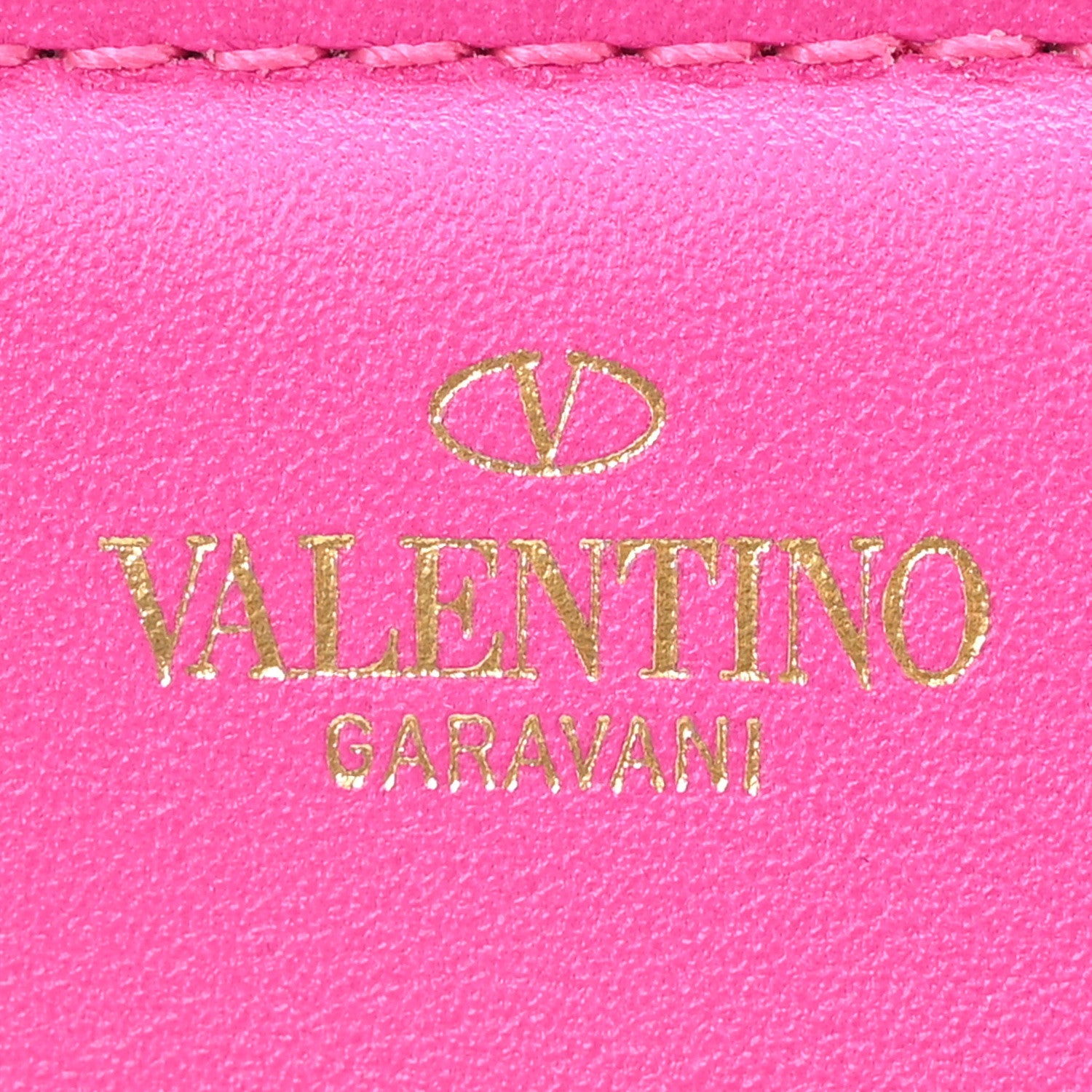 Valentino Garavani Calfskin Vlogo Loco Shoulder Bag Pink PP 6 of 10