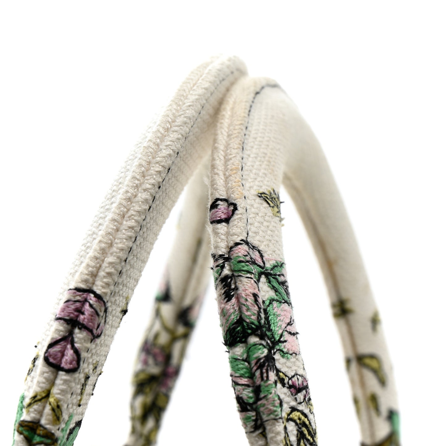 Canvas D-Constellation Embroidered Medium Lady D-Lite Latte Multicolor