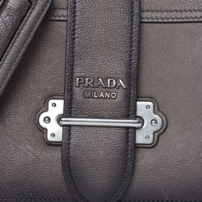 Prada Glace Calfskin Sfumata Cahier Bag Argilla Astrale 20 of 20