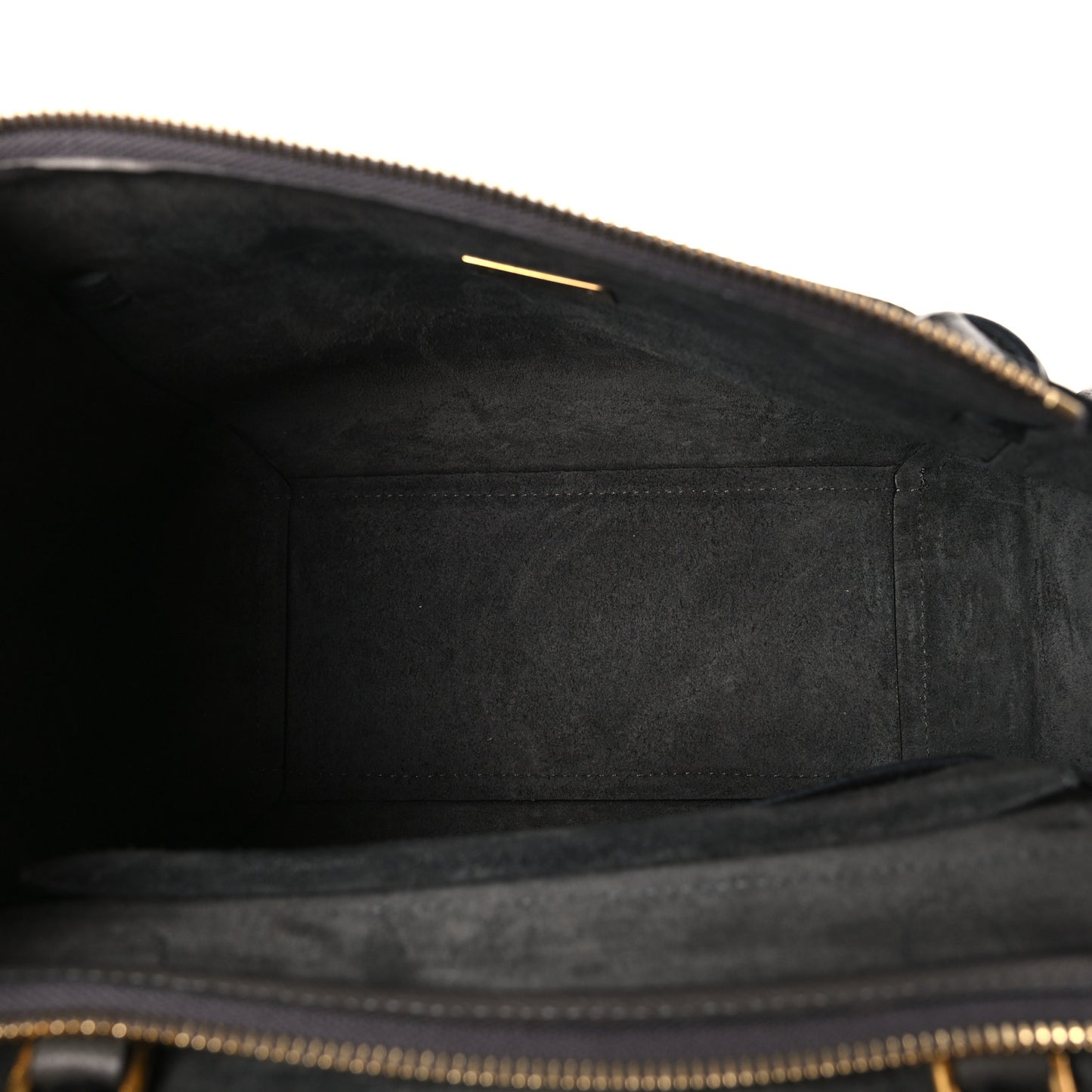 Baby Grained Calfskin Micro Belt Bag Grey