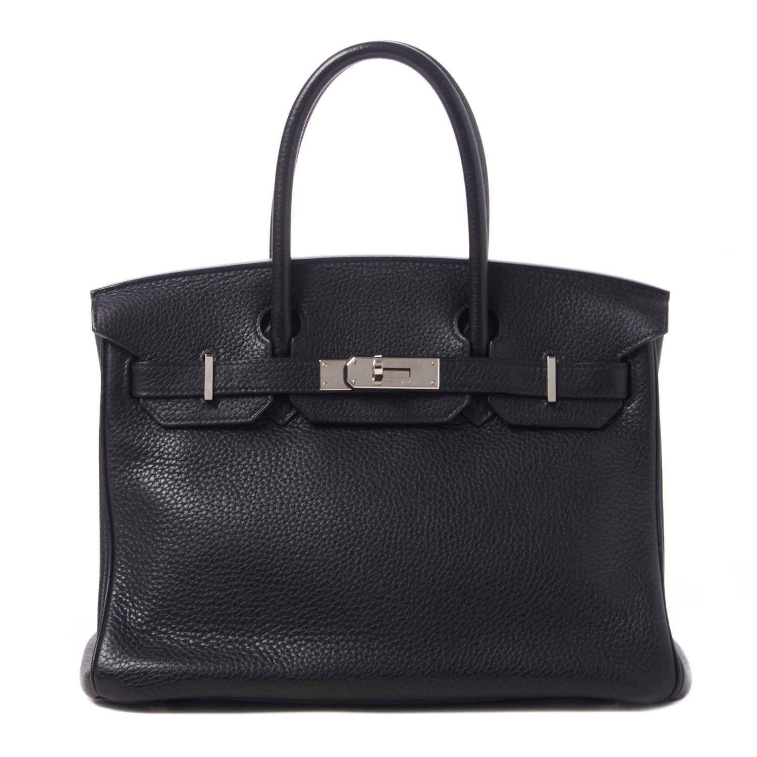 Hermes Taurillon Clemence Birkin 30 Black 1 of 28