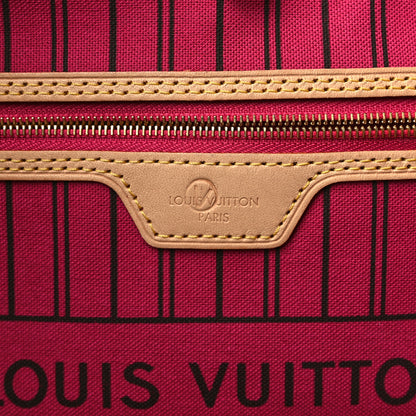 Louis Vuitton Monogram Neo Neverfull MM Fuchsia 7 of 9