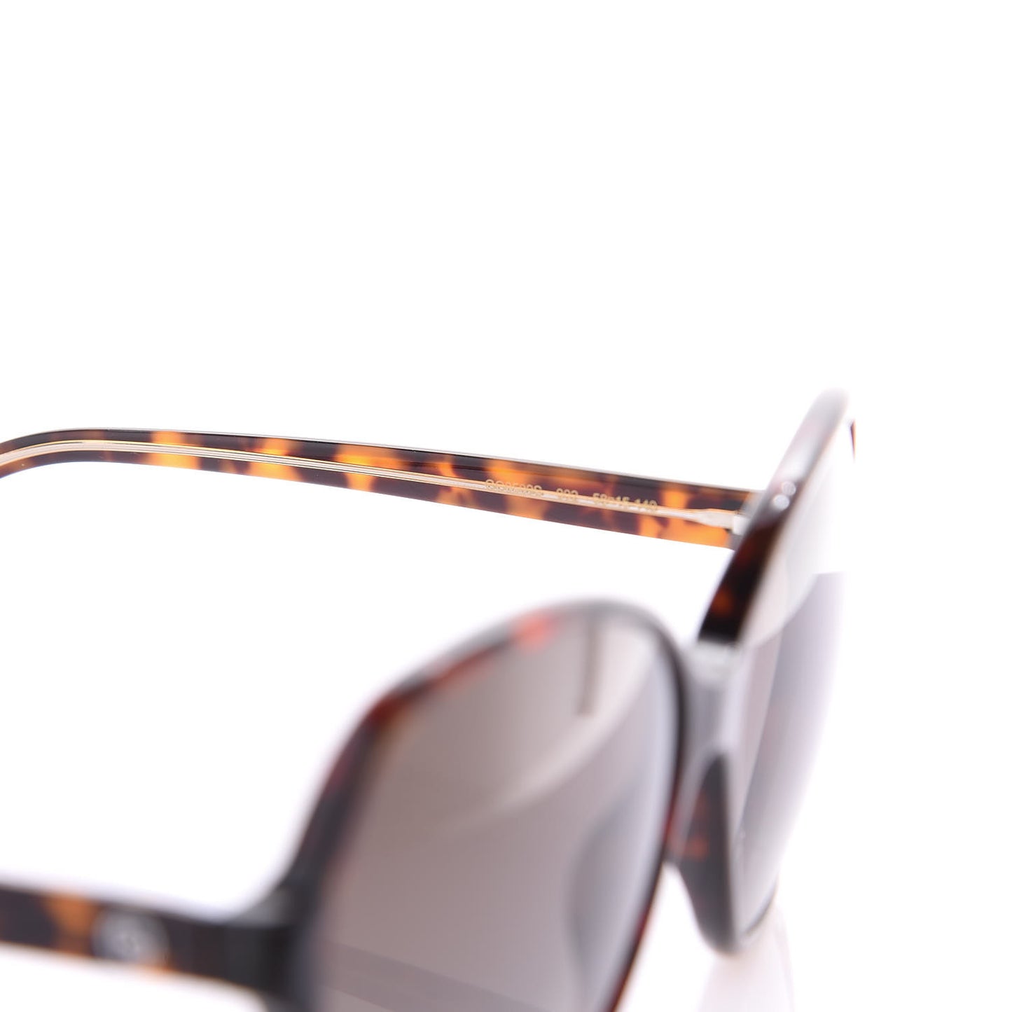 Acetate Oversize Round Frame Sunglasses GG0509S Tortoise