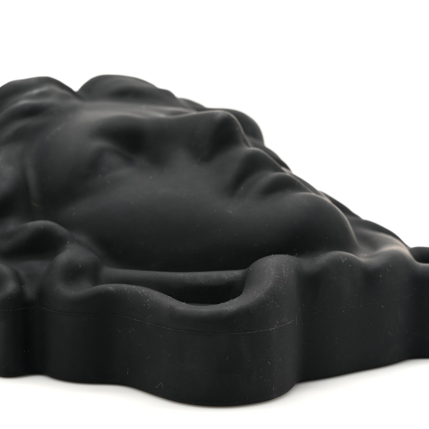 Silicone Medusa Head Crossbody Bag Black