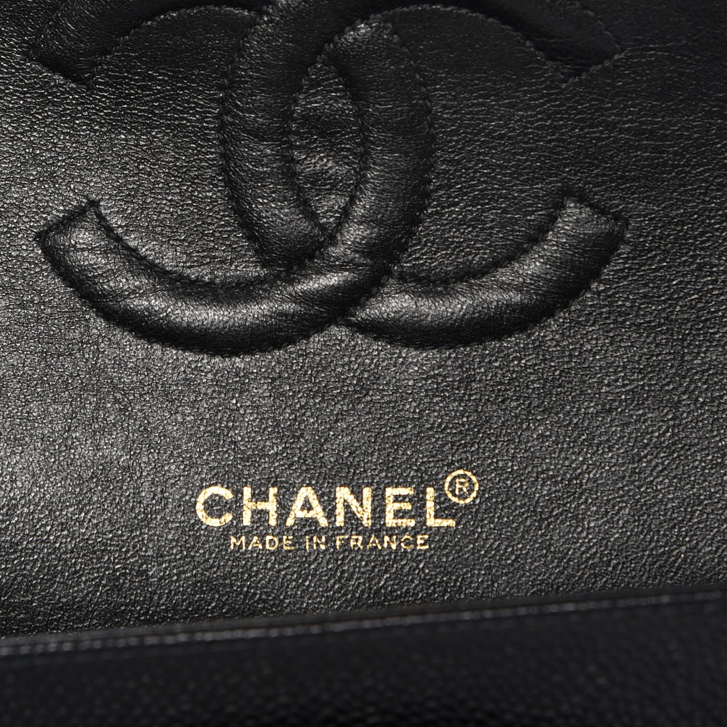 Chanel Caviar Quilted Medium Double Flap Black 10 of 28