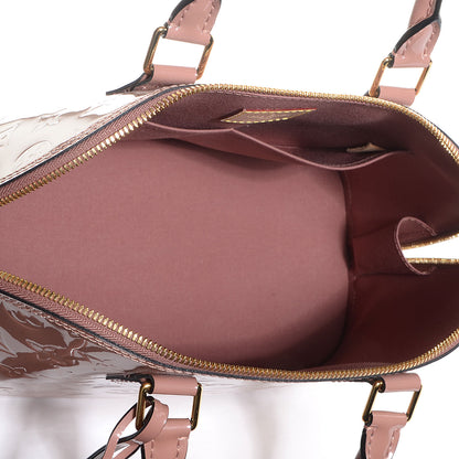 Louis Vuitton Vernis Alma PM Rose Velours 5 of 7