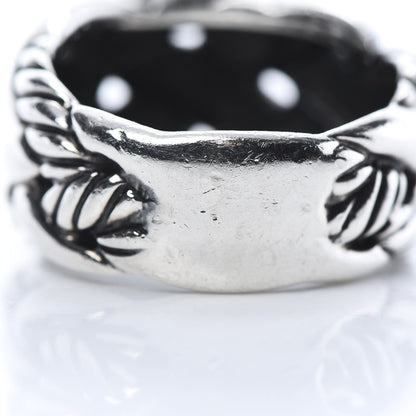 David Yurman Sterling Silver Woven Cable Ring 54 7 7 of 7