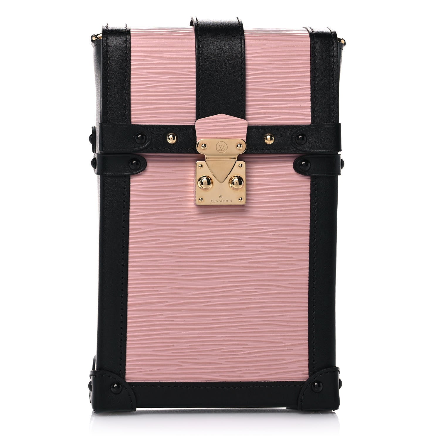 Louis Vuitton Epi Pochette Trunk Verticale Rose Ballerine 1 of 9