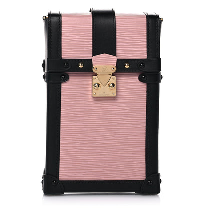 Louis Vuitton Epi Pochette Trunk Verticale Rose Ballerine 1 of 9