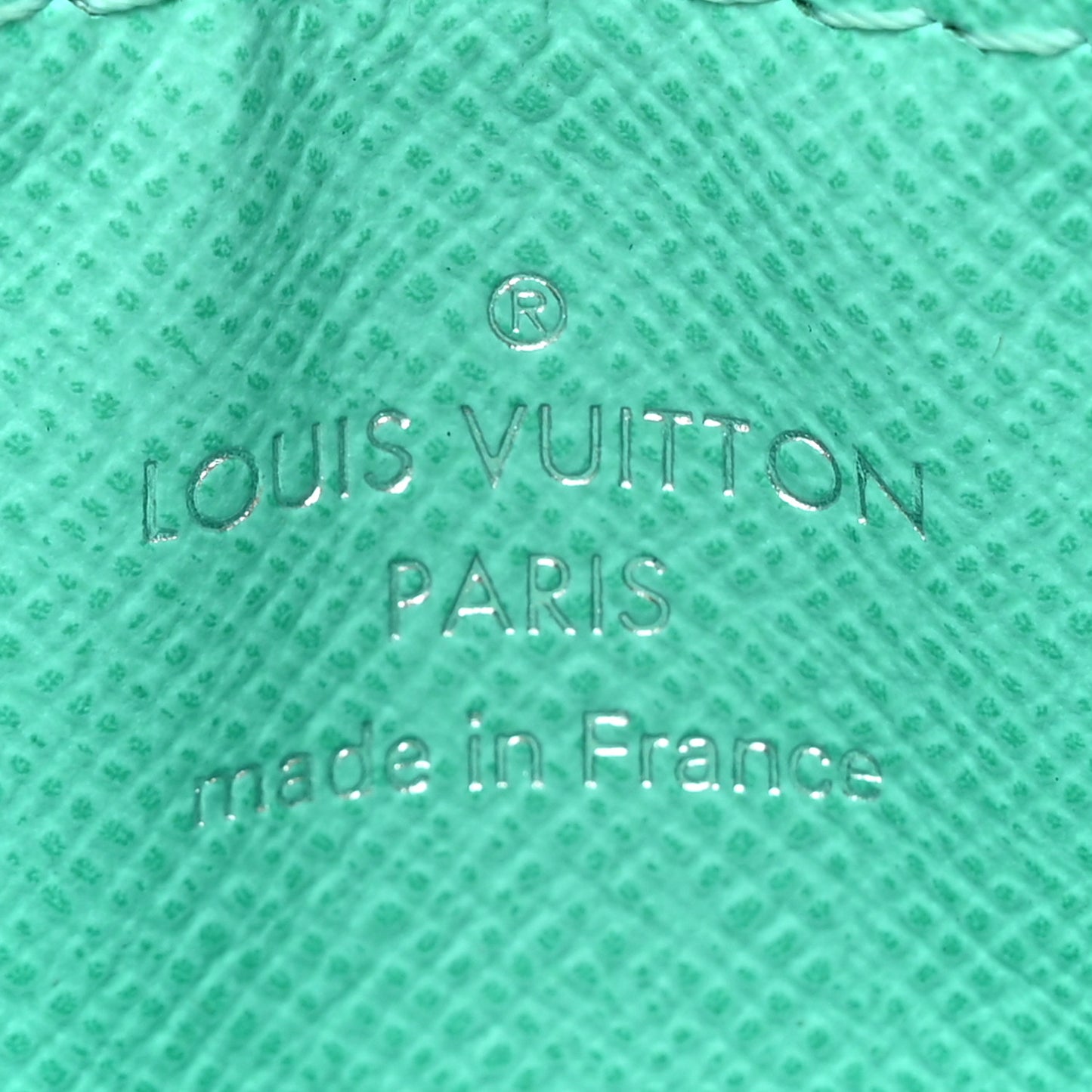 Taiga Monogram Gaston Strap And Key Pouch Miami Green