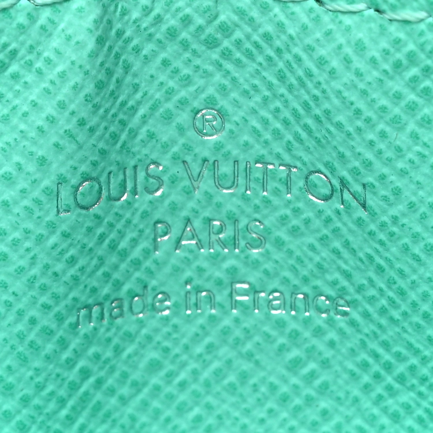 Louis Vuitton Taiga Monogram Gaston Strap And Key Pouch Miami Green 4 of 4