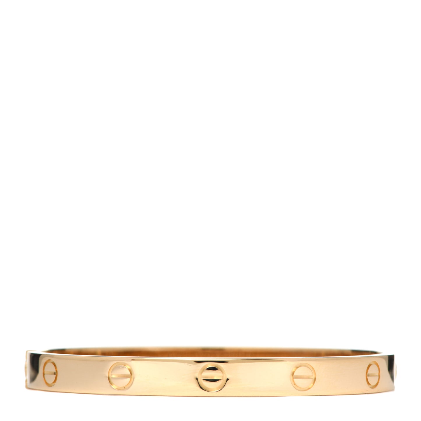 18K Yellow Gold LOVE Bracelet 17