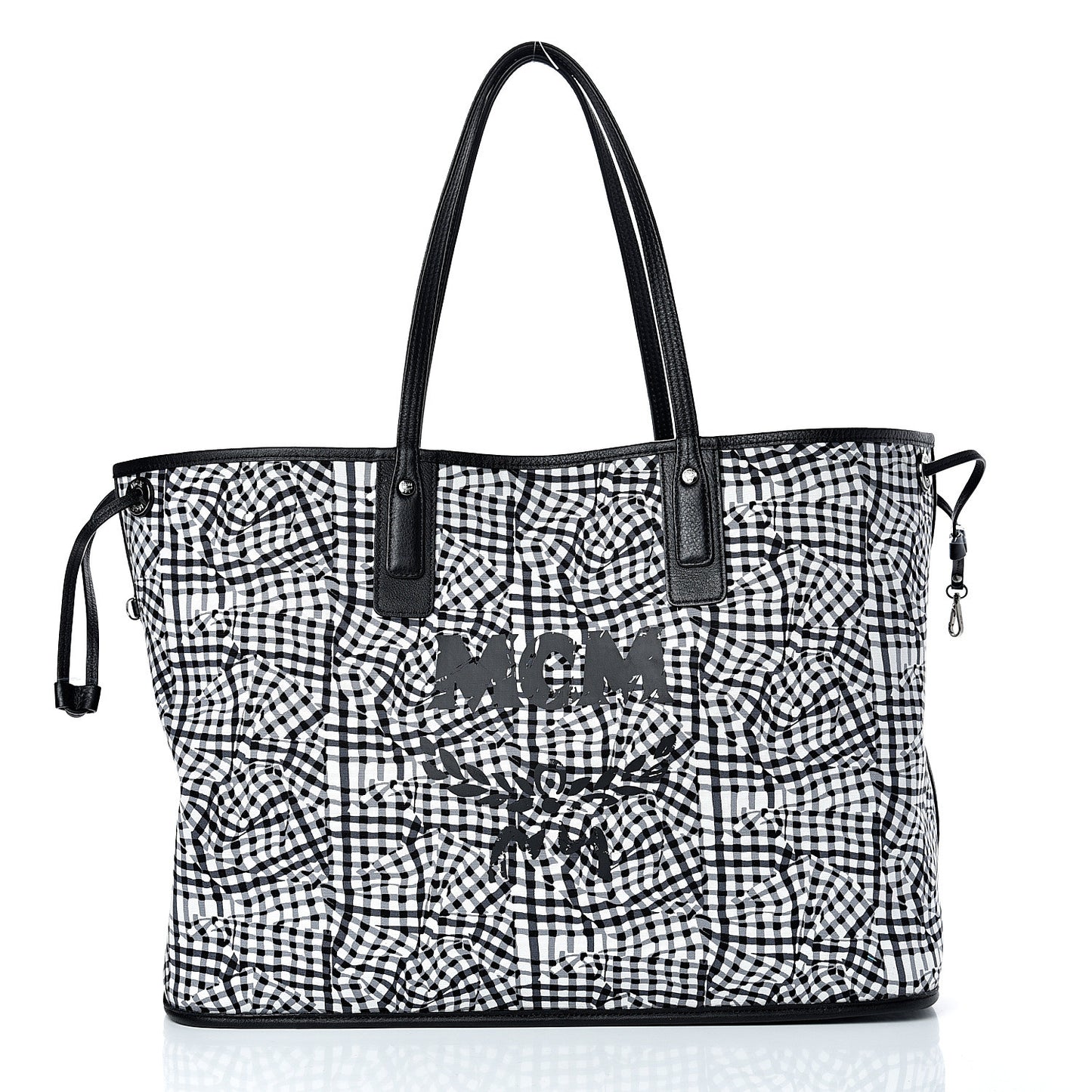 Visetos Large Liz Reversible Shopper Tote Black