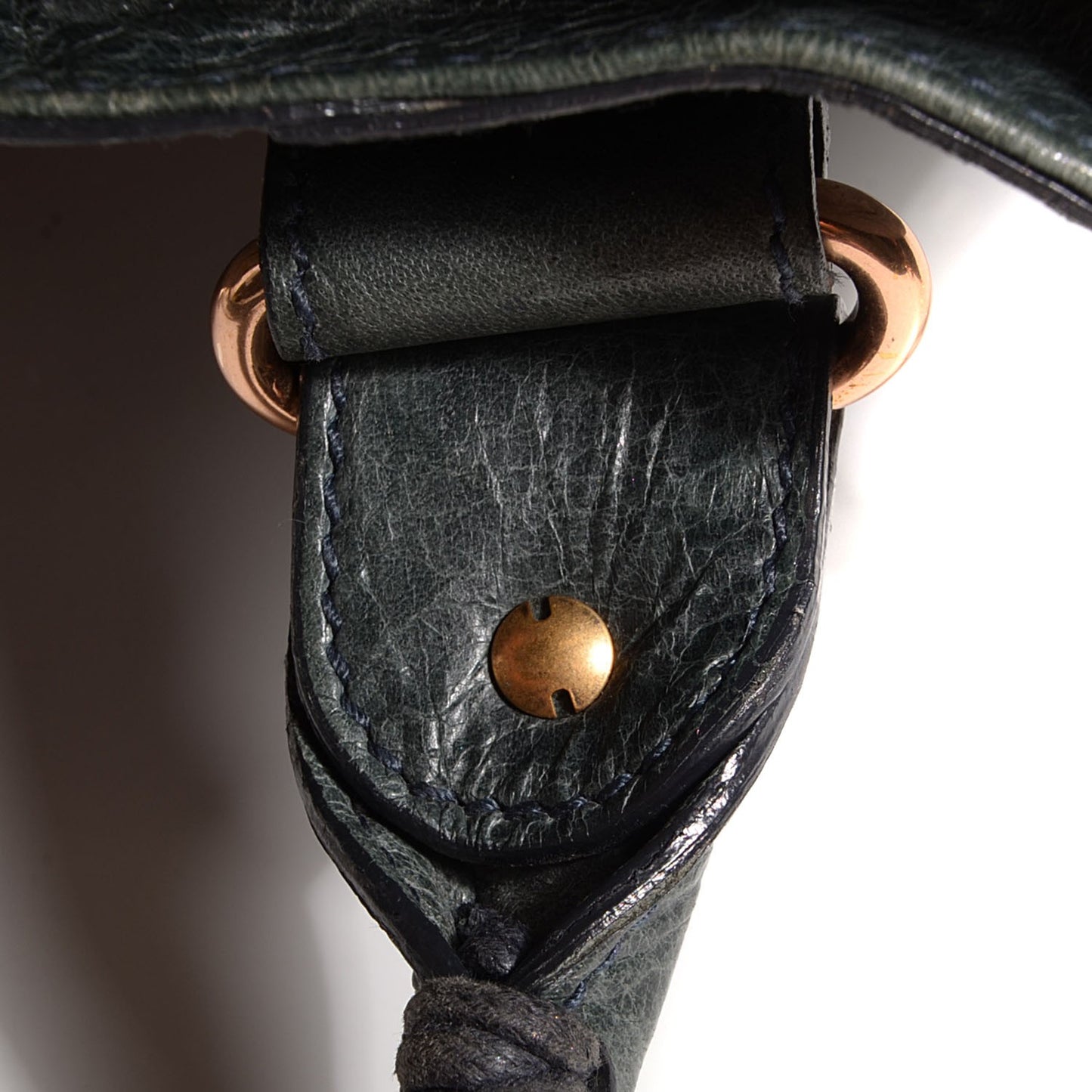 Agneau Giant 21 Rose Gold Hardware City Anthracite