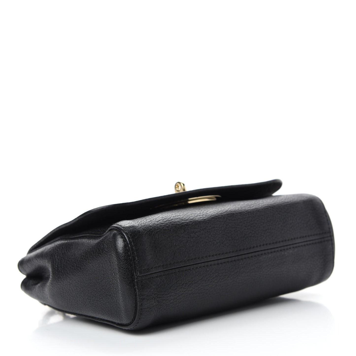 Small Classic Grain Small Lily Flap Black