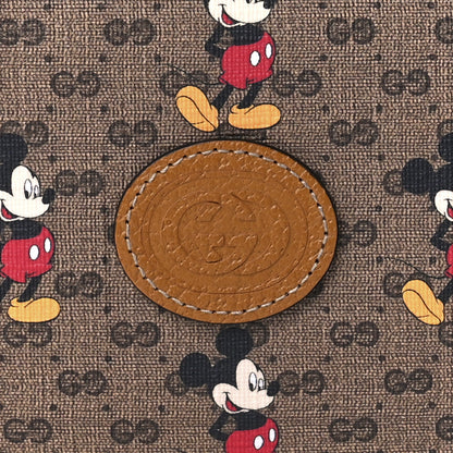 Gucci X DISNEY Mini Vintage GG Supreme Monogram Mickey Mouse Shoulder Bag Beige Vintage Sun Oil 8 of 11