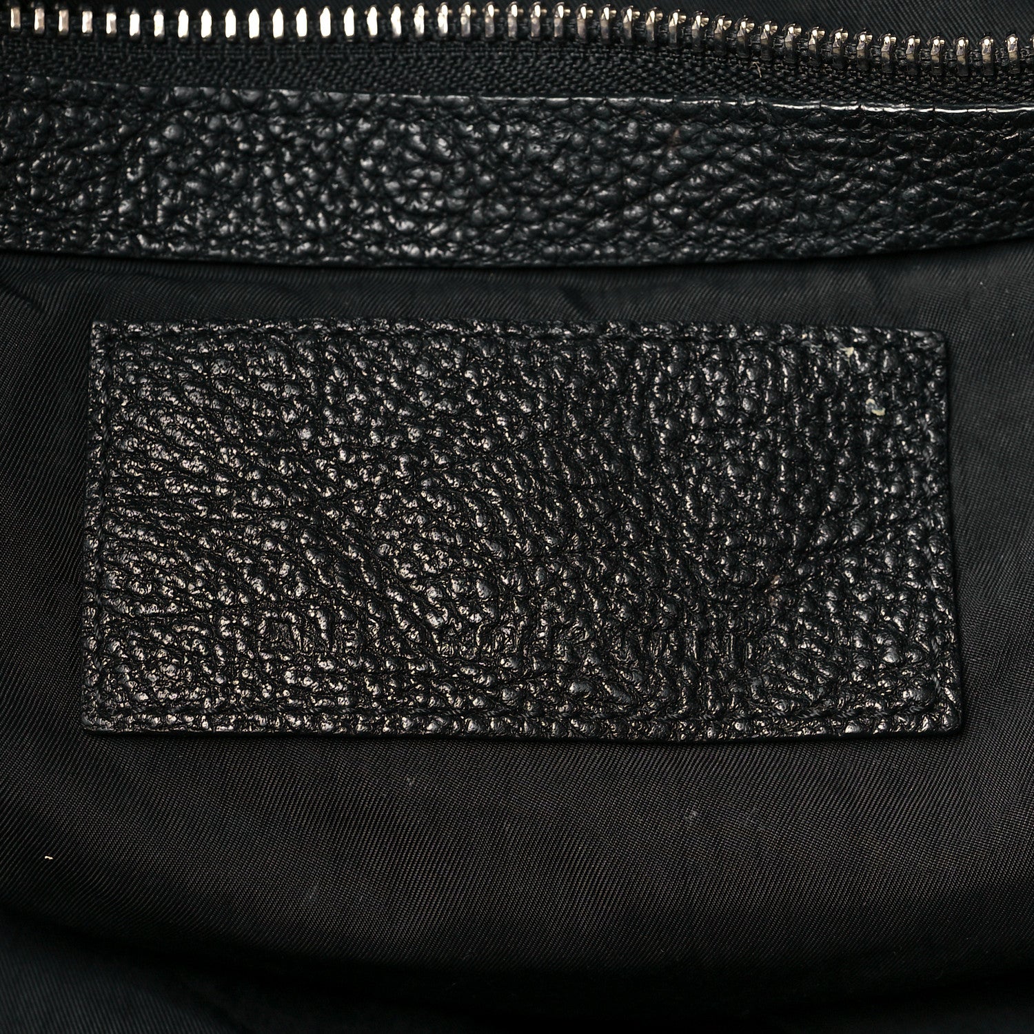 Alexander Wang Pebbled Calfskin Large Emile Black Silver Hardware 17 of 26