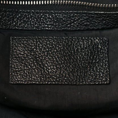 Alexander Wang Pebbled Calfskin Large Emile Black Silver Hardware 17 of 26