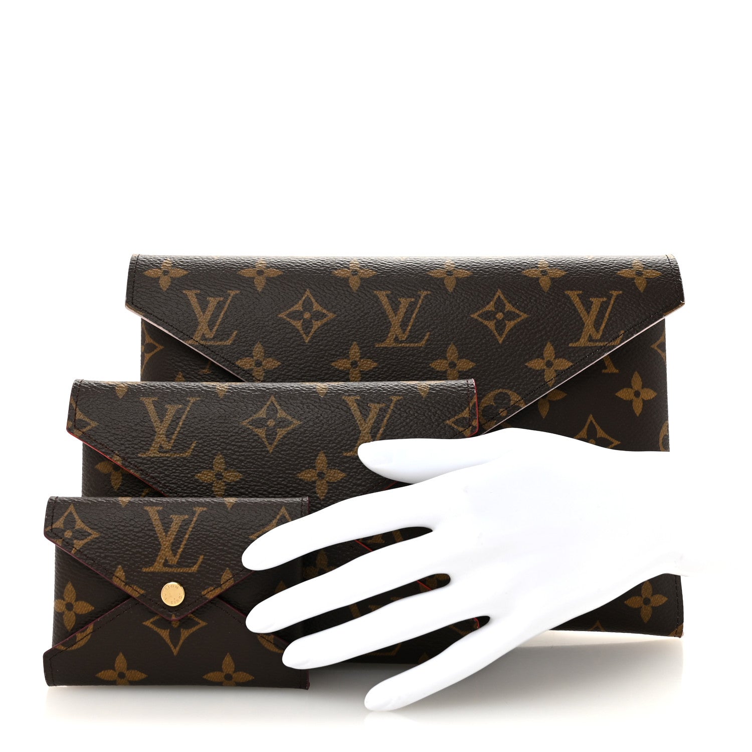 Louis Vuitton Monogram Kirigami Pochette Set 3 of 12
