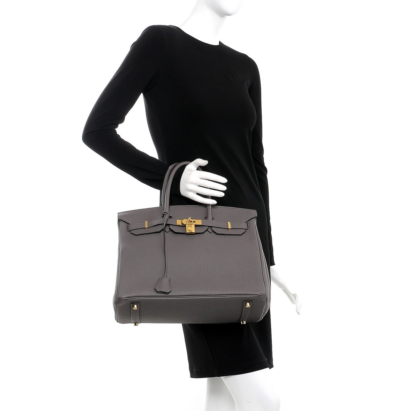 Togo Birkin 35 Etain