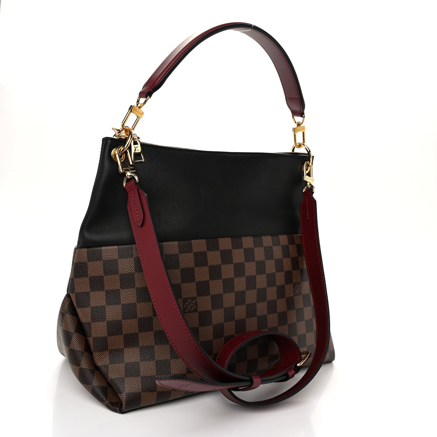 Damier Ebene Calfskin Maida Black