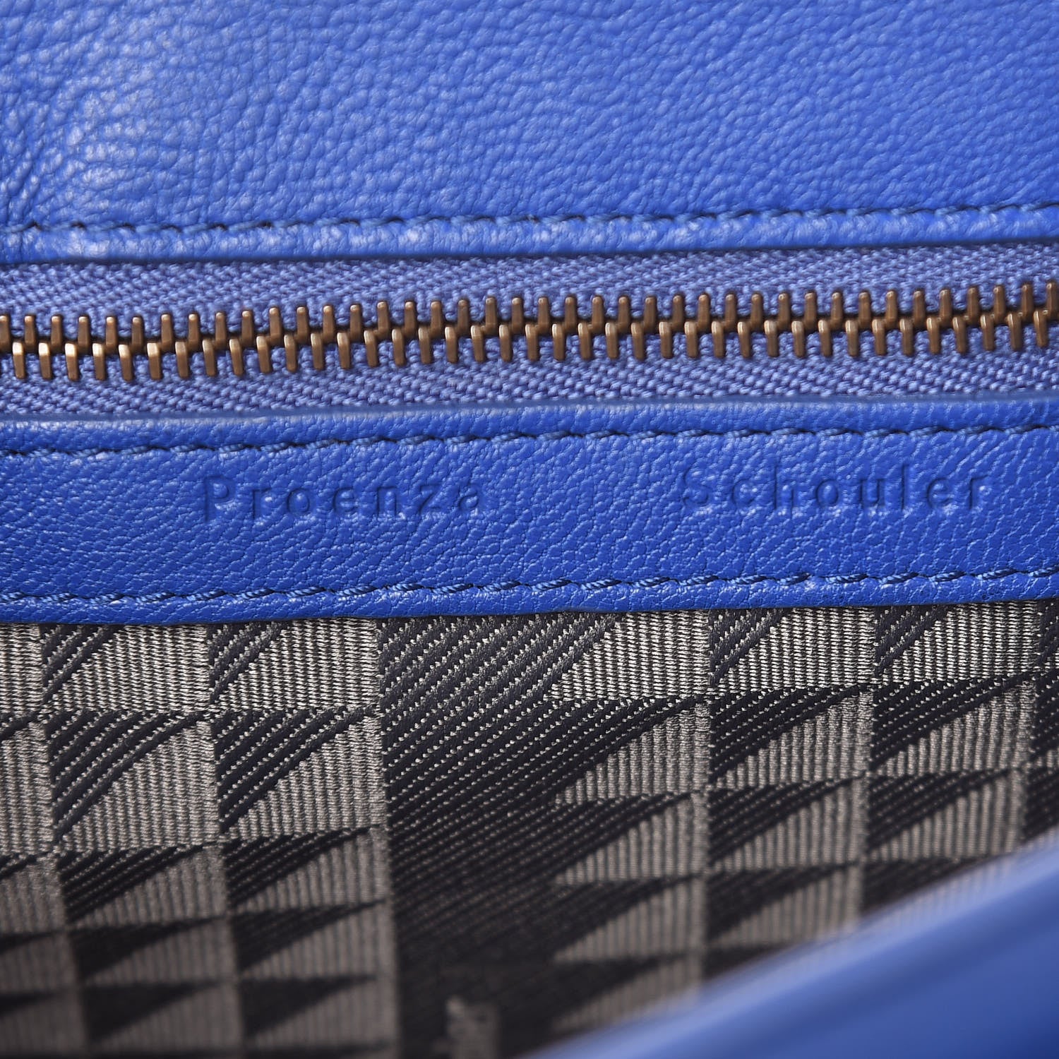 Proenza Schouler Lambskin Tiny PS1 Satchel Royal Blue 6 of 12