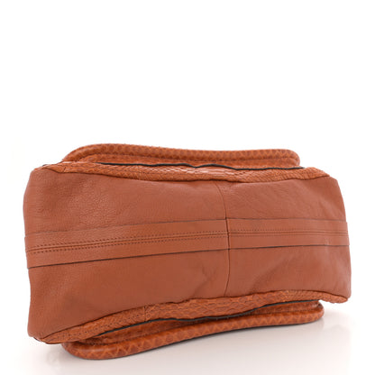 Chloe Snakeskin Medium Paraty Brown 4 of 14