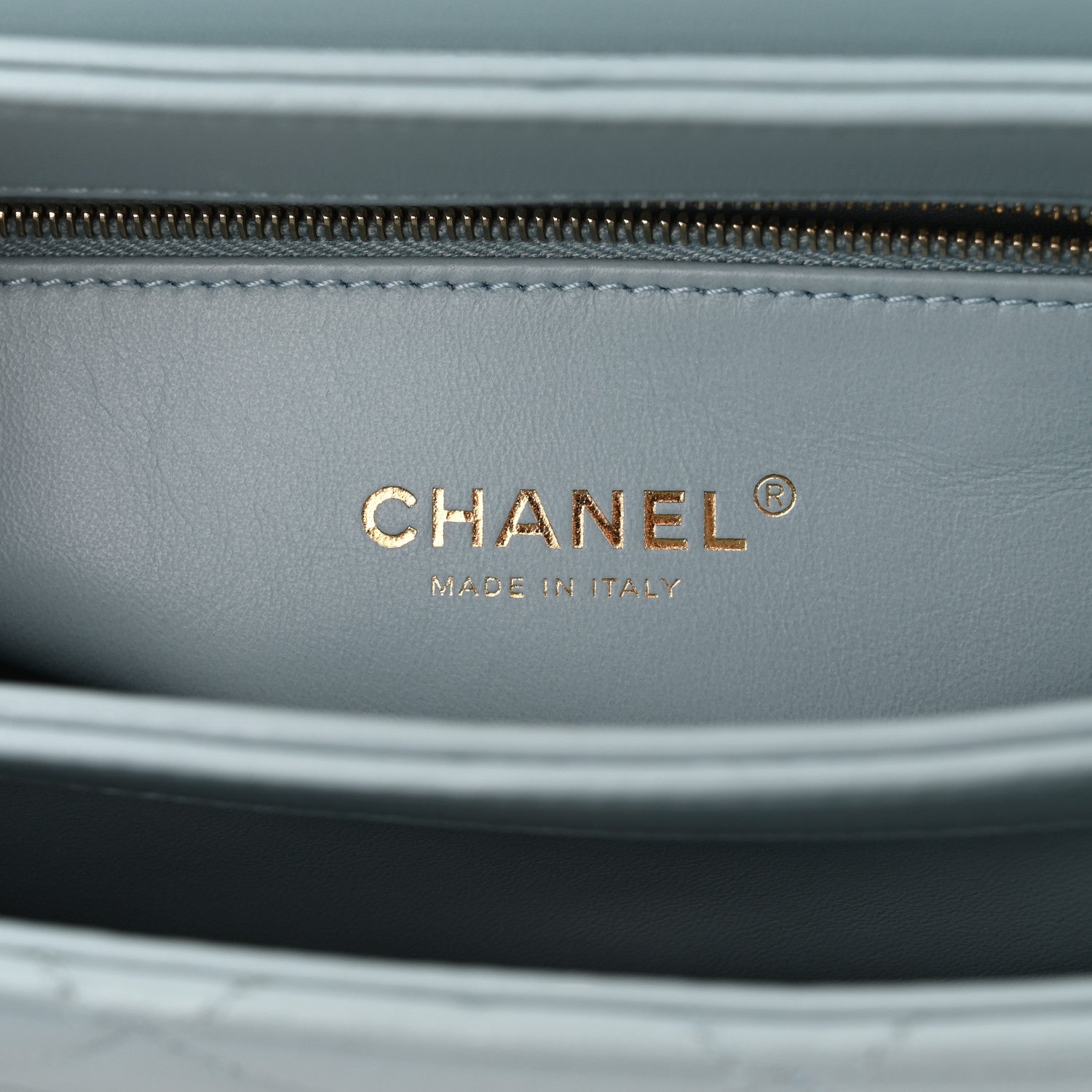 Chanel Lambskin Quilted Small Trendy CC Flap Dual Handle Bag Light Blue 6 of 10