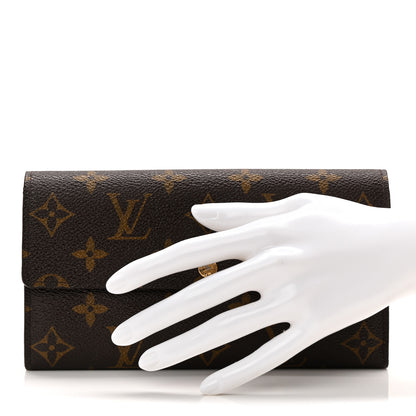 Louis Vuitton Monogram Sarah Wallet 2 of 9
