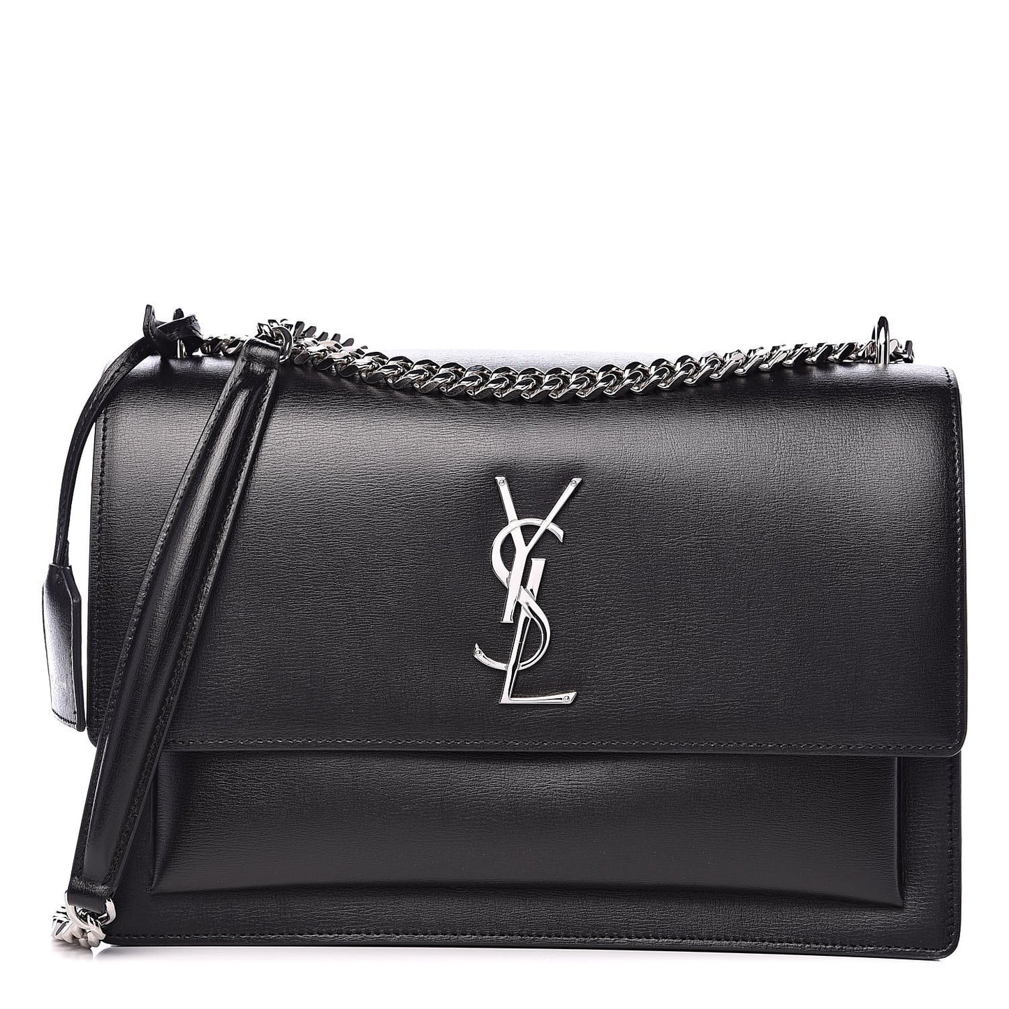 Calfskin Large Monogram Sunset Black