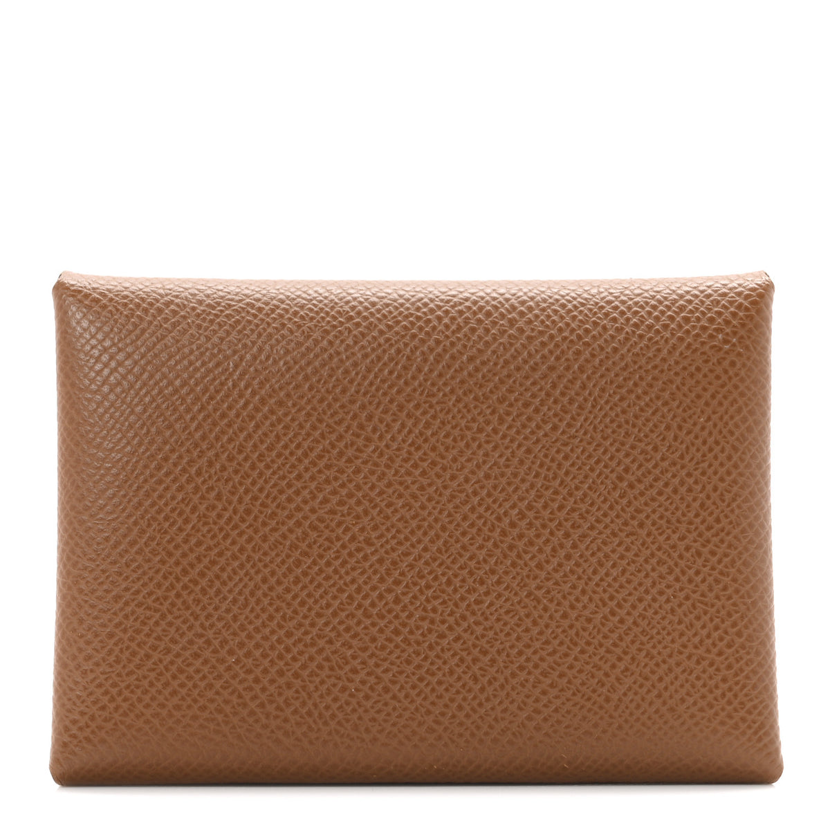 Hermes Epsom Calvi Duo Card Case Gold 1 of 8