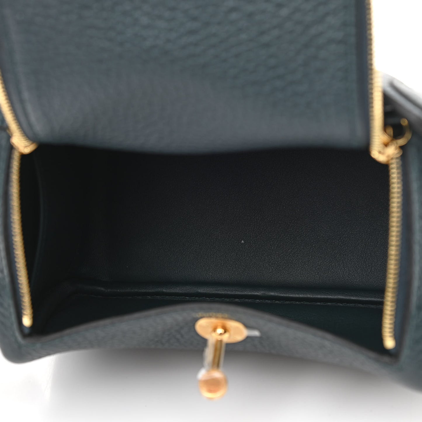 Taurillon Clemence Mini Lindy 20 Vert Cypress