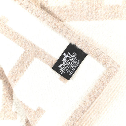 Hermes Wool Cashmere Avalon III Blanket Coco Camomille 3 of 3