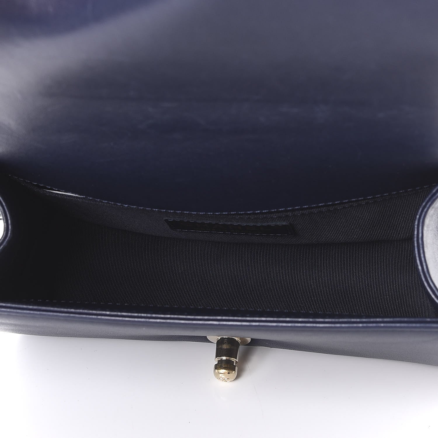 Chanel Lambskin Quilted Small Boy Flap Navy 4 of 9