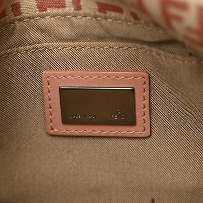 Fendi Zucchino Vitello Mini Mama Baguette Beige Bruciato Bois de Rose 6 of 11