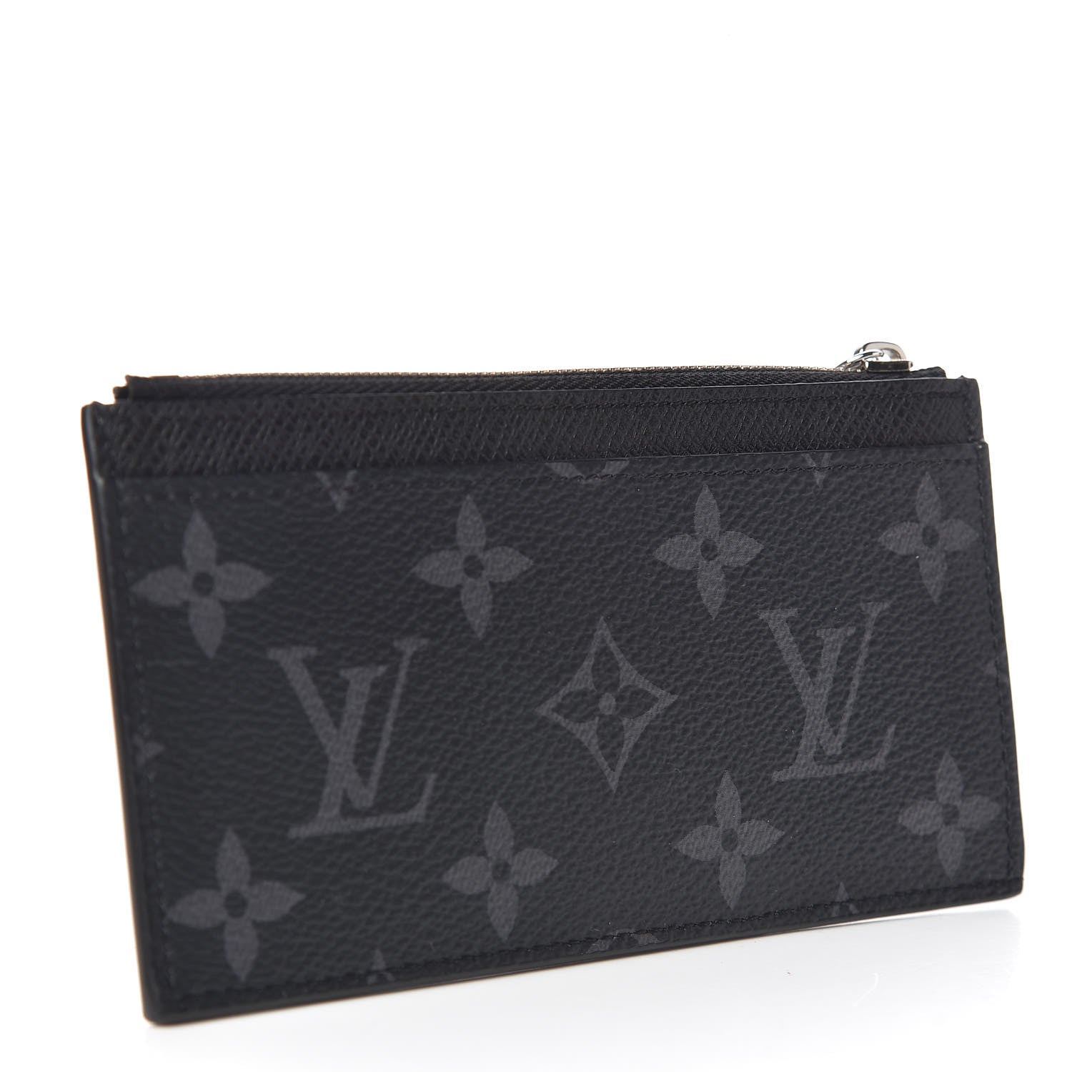 Louis Vuitton Monogram Eclipse Taiga Coin Card Holder 3 of 7