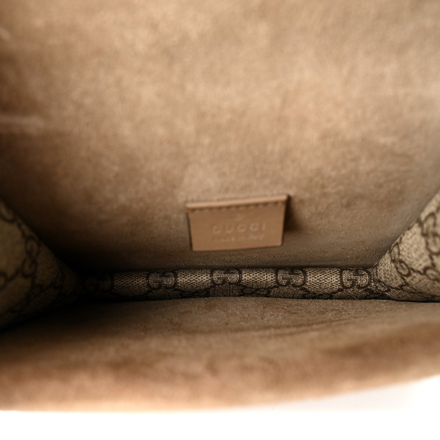 GG Supreme Monogram Mini Dionysus Shoulder Bag Taupe