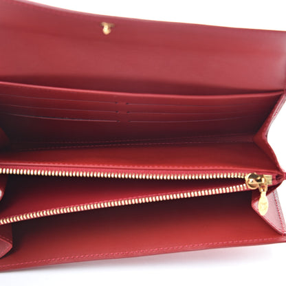 Louis Vuitton Vernis Sarah Wallet Pomme D'Amour 5 of 8