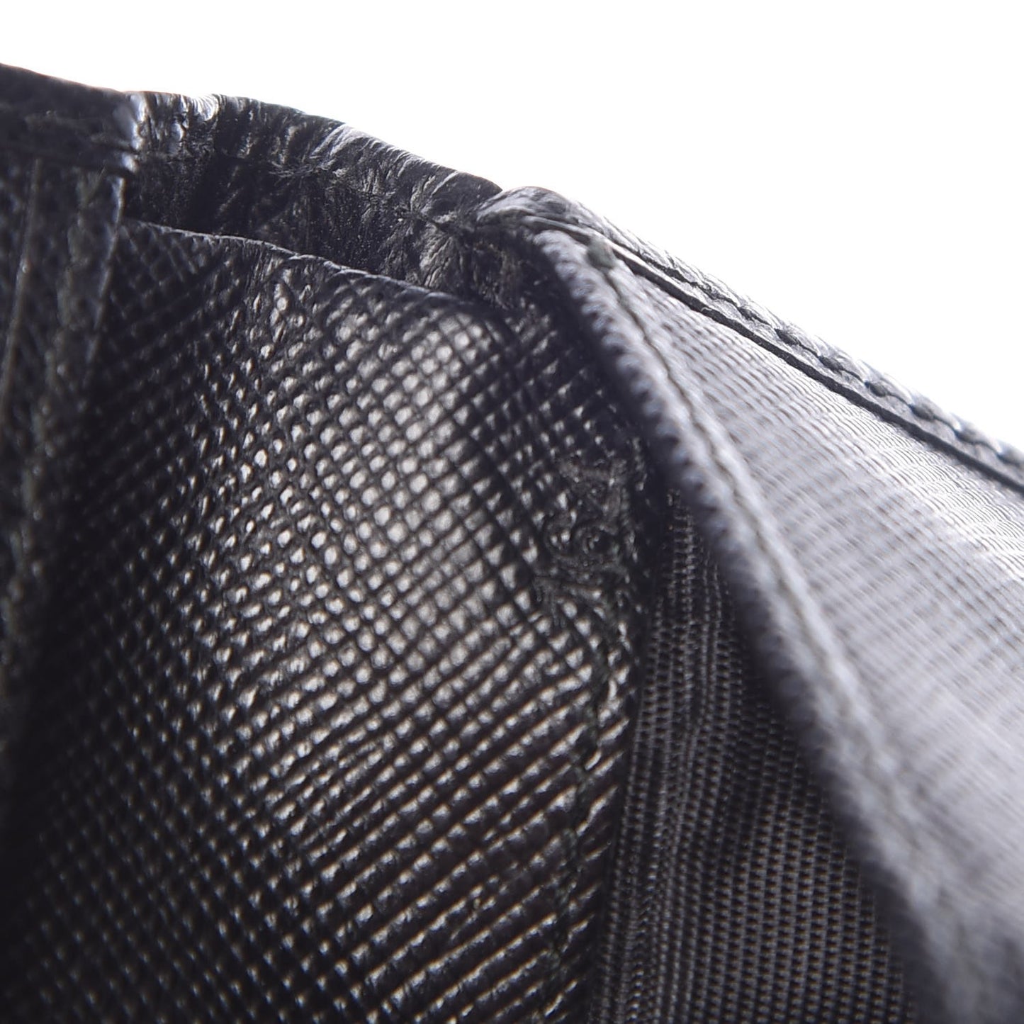 Saffiano Bi-Fold Wallet Black