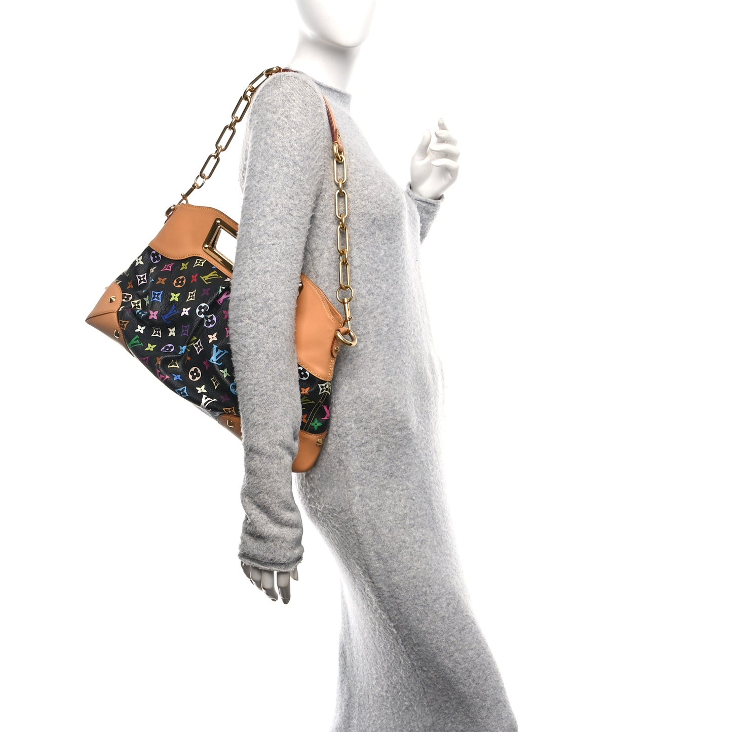 Monogram Multicolor Judy GM Black