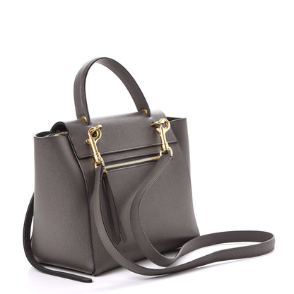 Celine Grained Calfskin Micro Belt Bag Grey 3 of 8