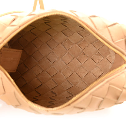 Bottega Veneta Nappa Intrecciato Mini Loop Camera Bag Almond 4 of 7