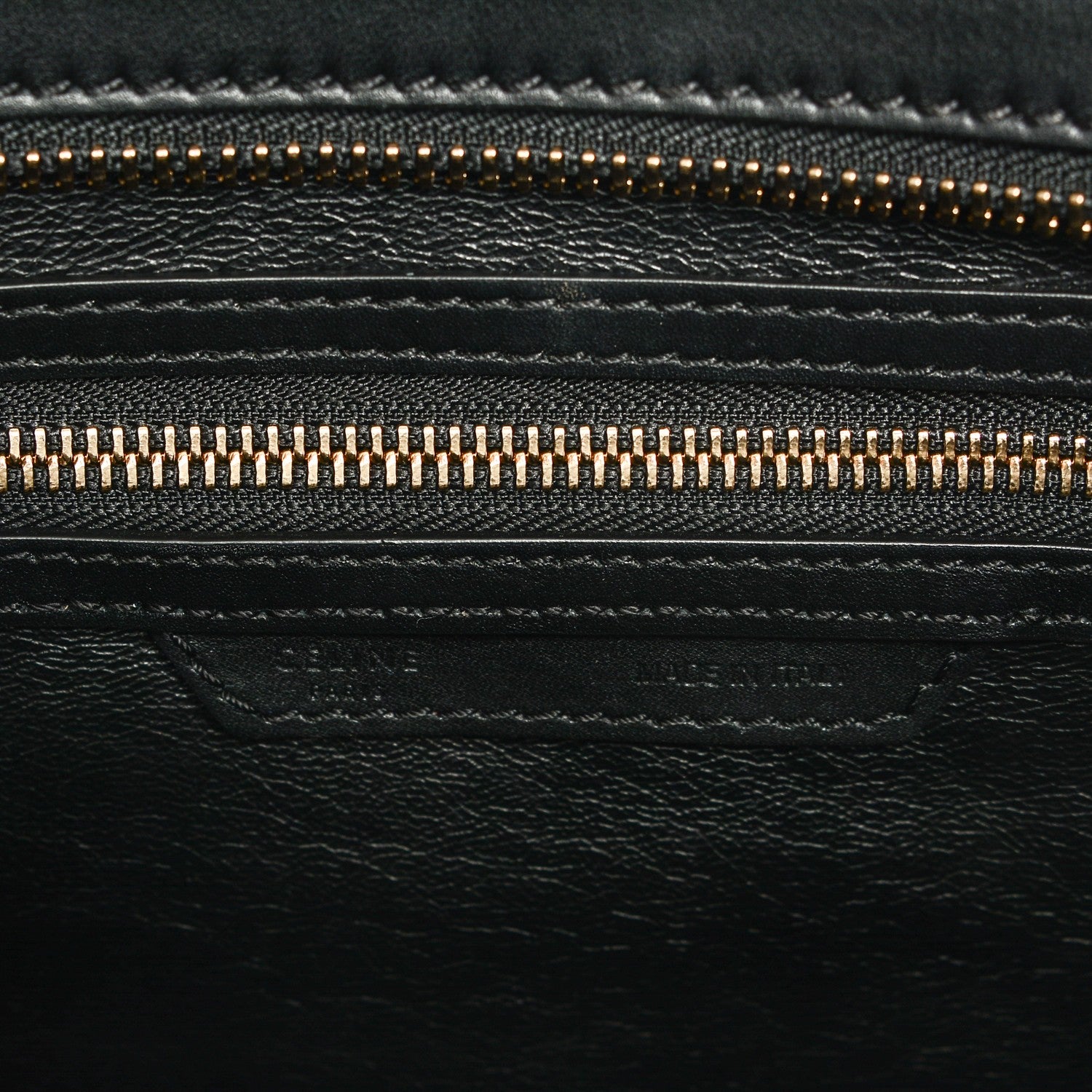Celine Smooth Calfskin Medium Luggage Black 6 of 6